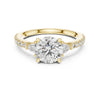 Zim 1.2ct Round Moissanite Solitaire Diamond Ring for her