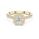 Zoya Moissanite Diamond Ring for her