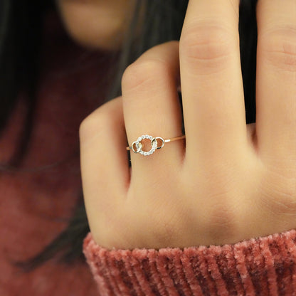 Ishwari Silver Ring for Women