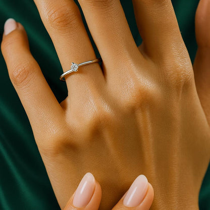 Padma Silver Ring for Women