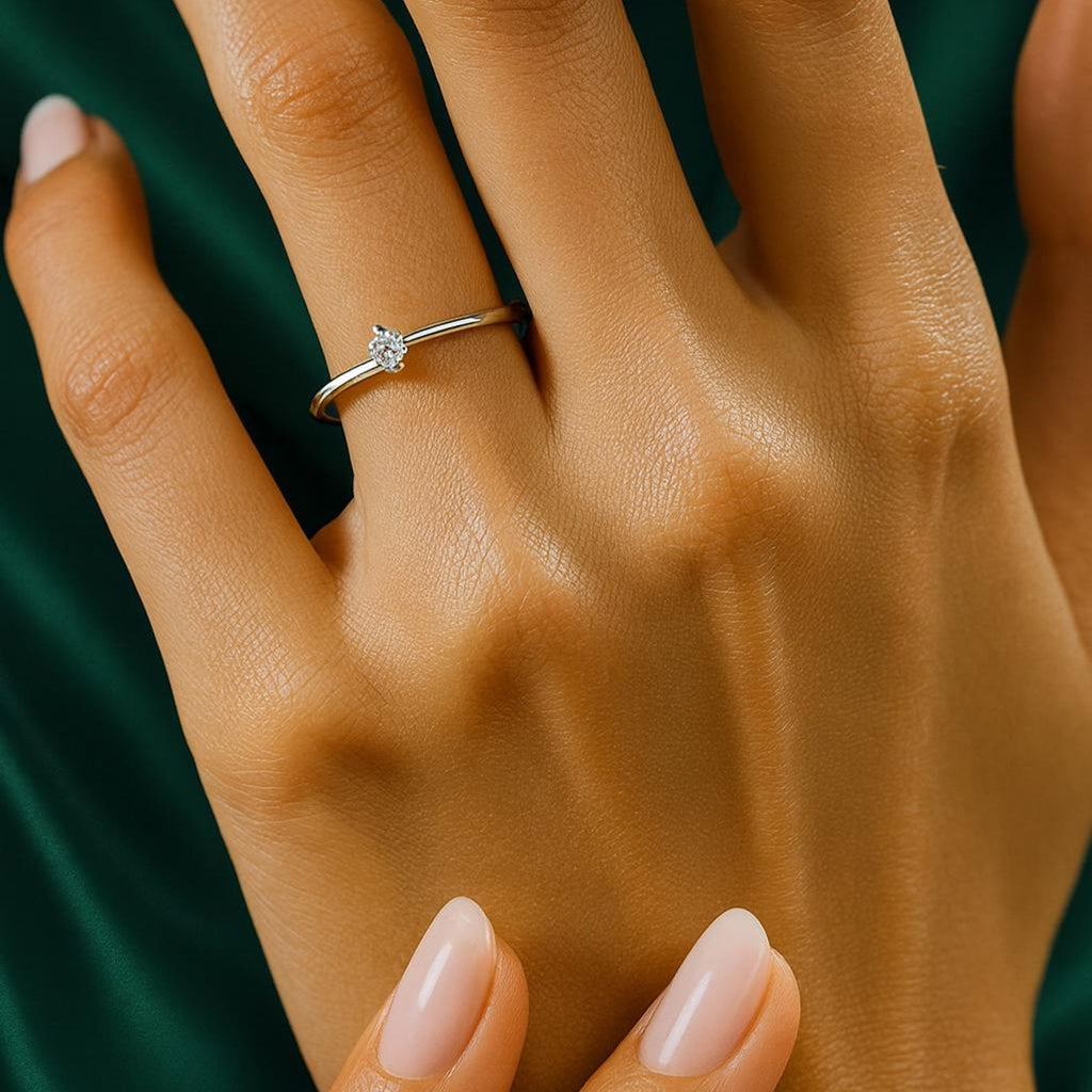 Padma Silver Ring for Women