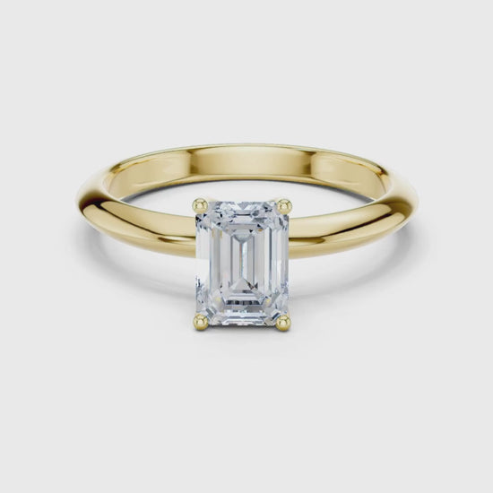 3 tone moissanite diamond ring for her