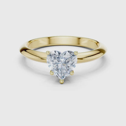 3 tone moissanite diamond ring for her