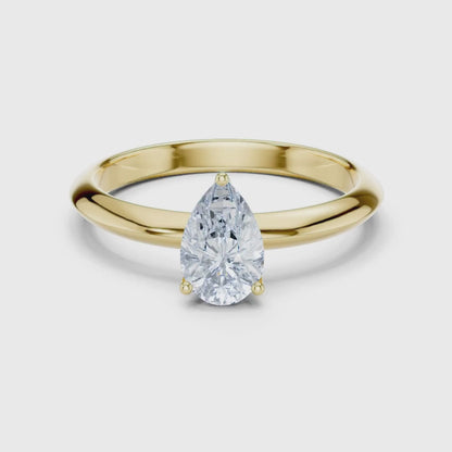 3 tone moissanite diamond ring for her