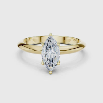 3 tone moissanite diamond ring for her