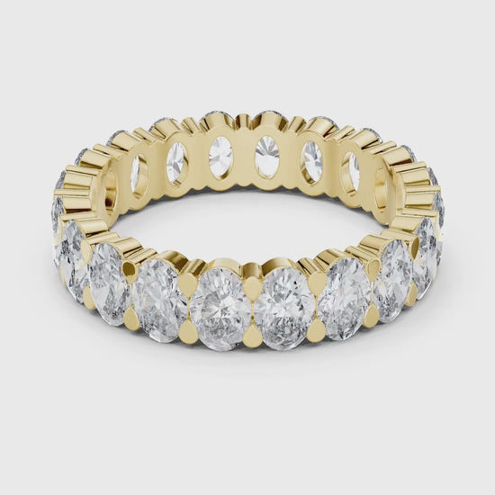 3 tone moissanite diamond ring for her