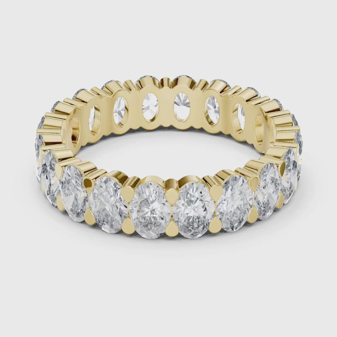 3 tone moissanite diamond ring for her