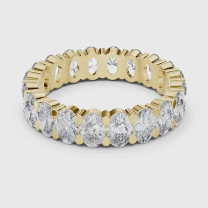 3 tone moissanite diamond ring for her