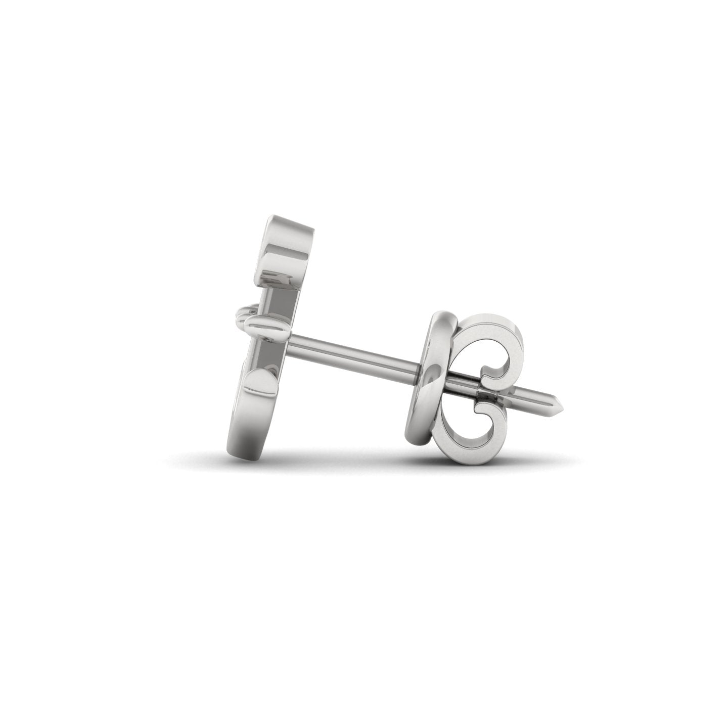 Silver Stud Side Profile