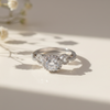 Irene Diamond Silver Ring for Women