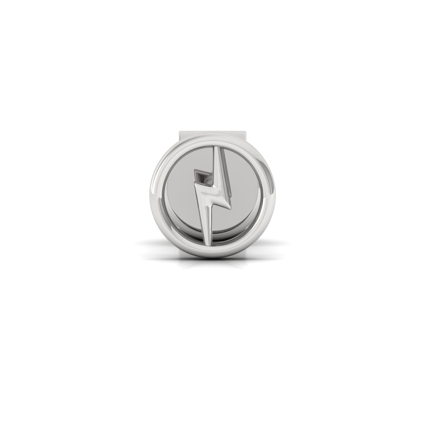 Castor Ear Silver Stud For Men