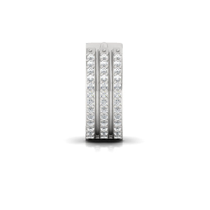 Diamond Hoop For Men