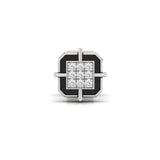 Neo Ear Silver Stud For Men (1 PC ONLY)