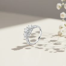 Load image into Gallery viewer, Esther Diamond Silver Ring for Women