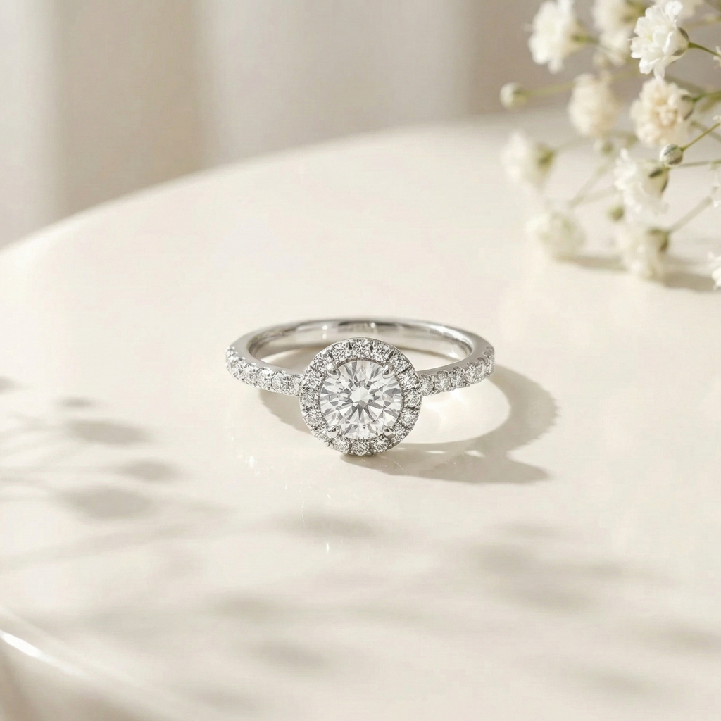Eris Diamond Silver Ring for Women