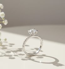 Load image into Gallery viewer, Dimos Ring Moissanite