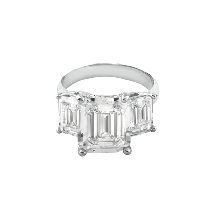 Aurora Moissanite Diamond Ring