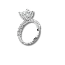 Load image into Gallery viewer, Moissanite Diamond Engagement Ring