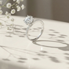 Gaelin Diamond Silver Ring for Women