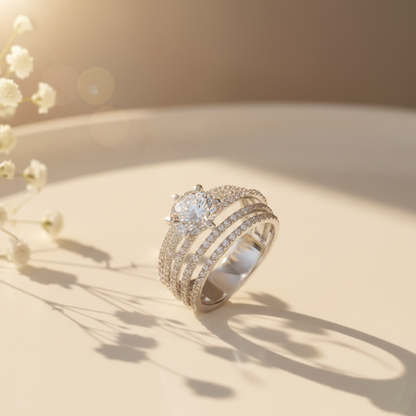 Remus Silver Ring for Her