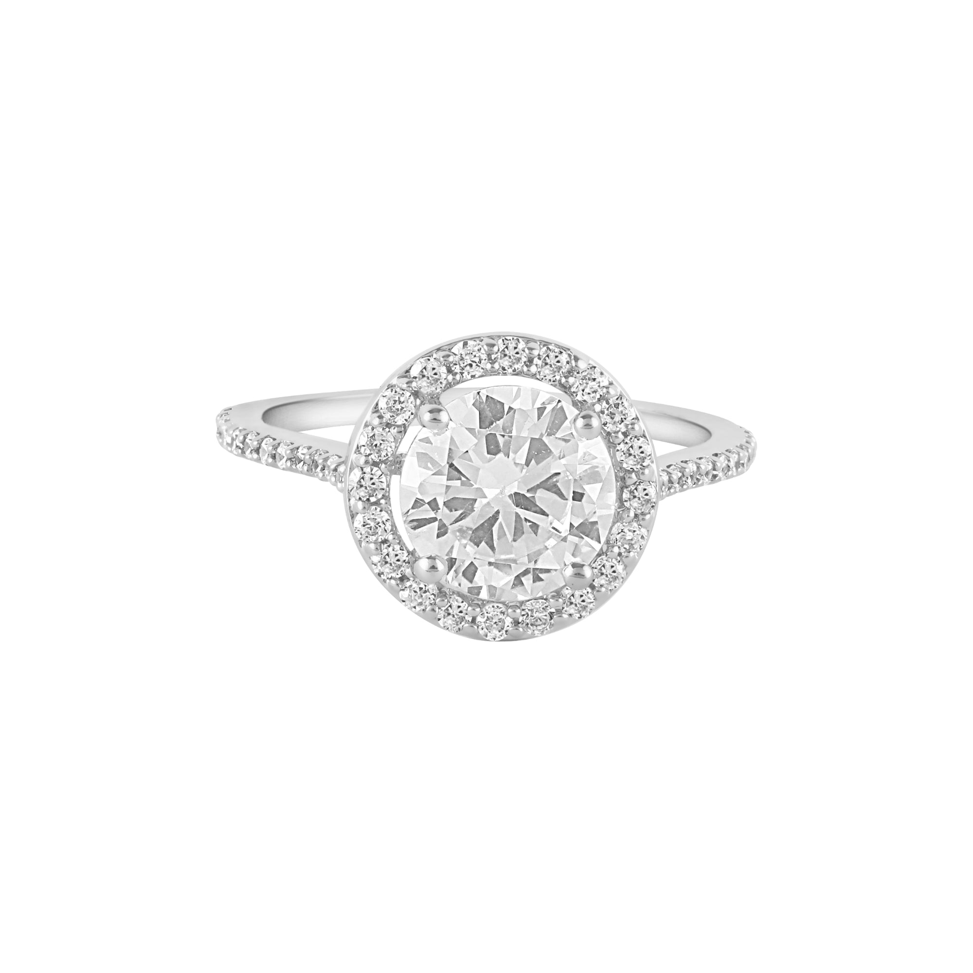 Ceres Rings Buy Ceres Moissanite Diamond Ring Online in India -Zevar Amaze