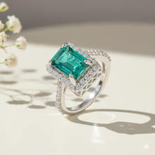 Load image into Gallery viewer, Aretha Diamond Silver Ring for Her