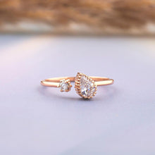 Load image into Gallery viewer, Rose Gold filigree ring