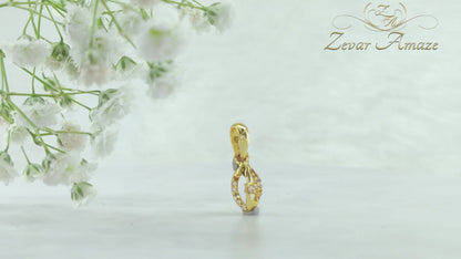 Golden Leaf Pendant