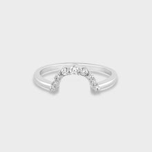 Load image into Gallery viewer, Ismena Diamond Silver Ring for Women