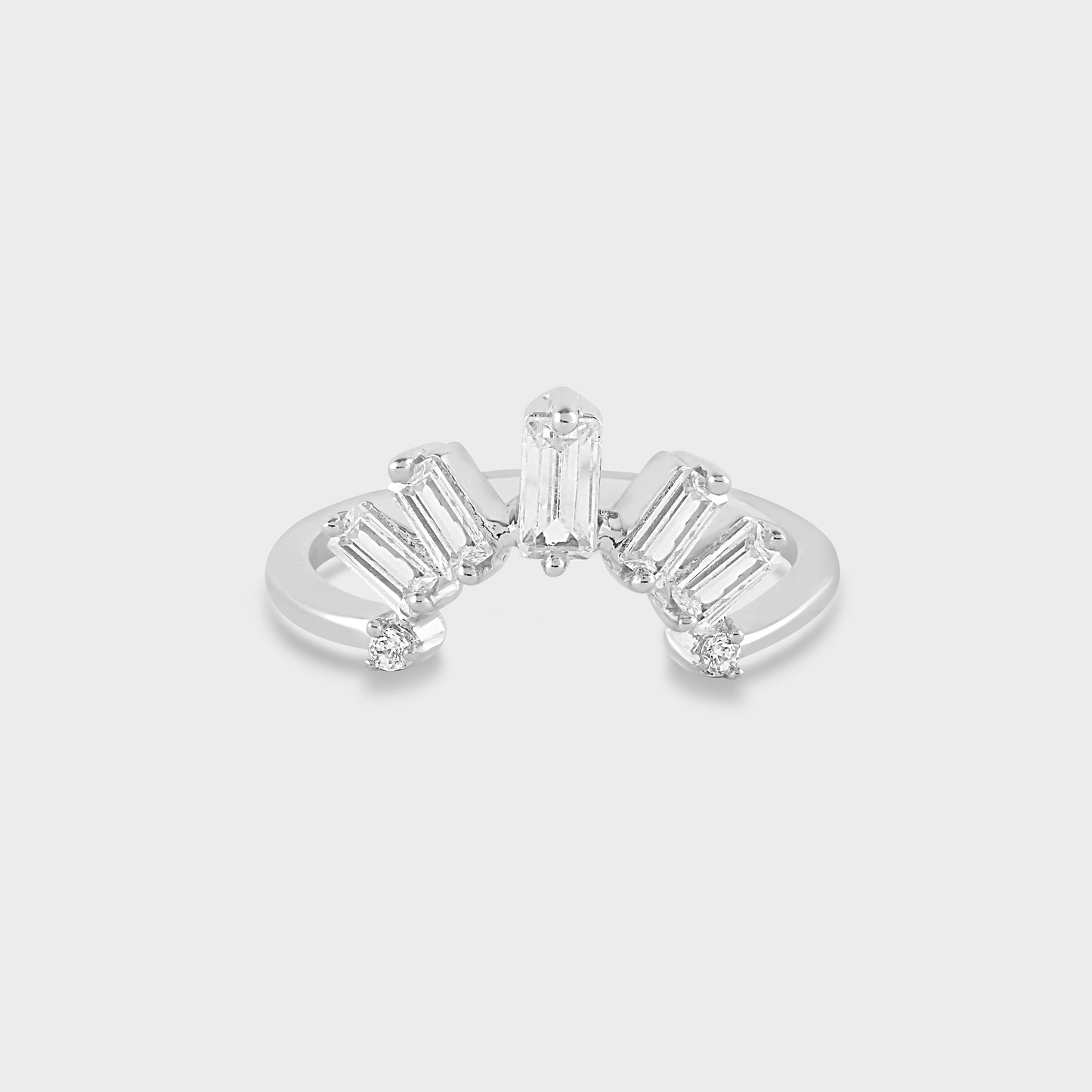 Silver ring for women
