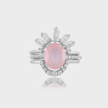 Load image into Gallery viewer, Ella Diamond Silver Ring for Women