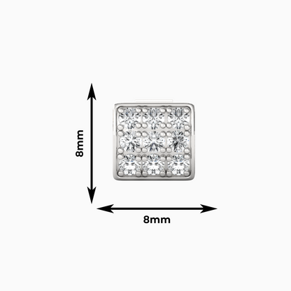 men stud dimension -zevar amaze