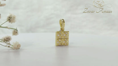 GOLD LIRA PENDANT