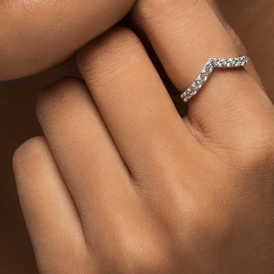 Zevar Amaze Silver Ring for Her