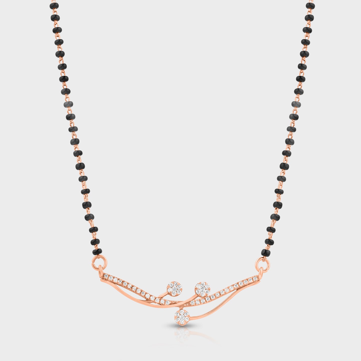 Rose Gold trail mangalsutra