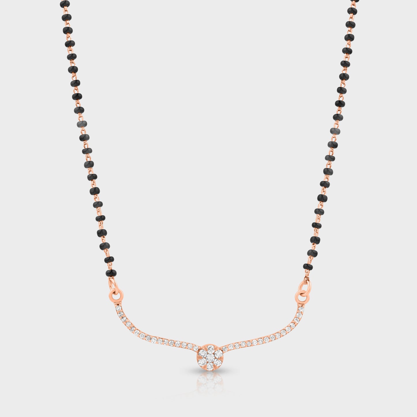Rose Gold  eternal love mangalsutra