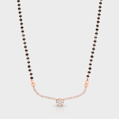 Rose Gold  eternal love mangalsutra