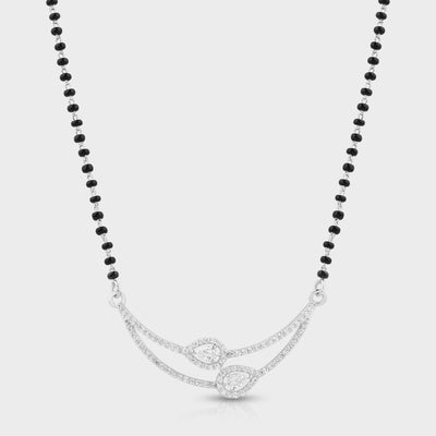 Silver Moon Mangalsutra