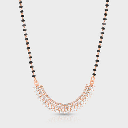 Rose Gold Traditional Mangalsutra