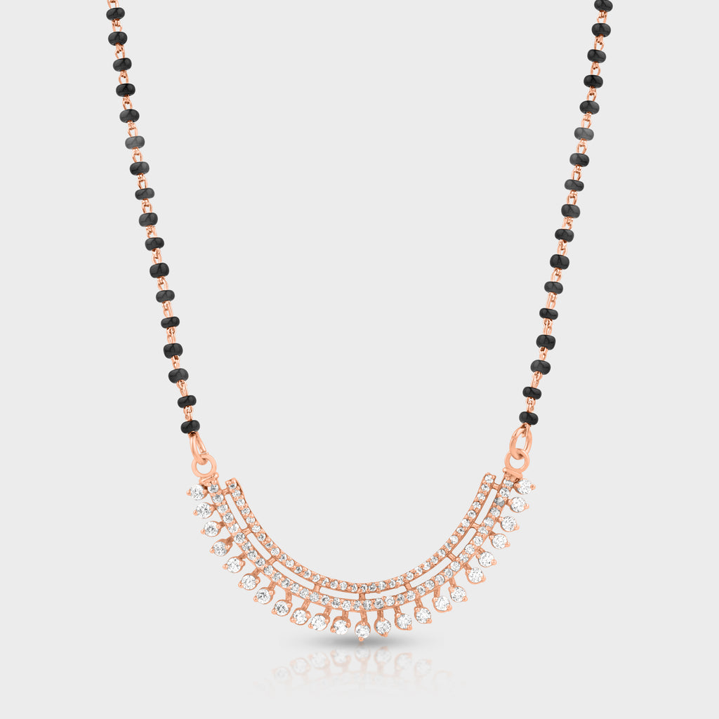 Rose Gold Traditional Mangalsutra