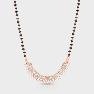 Rose Gold Traditional Mangalsutra