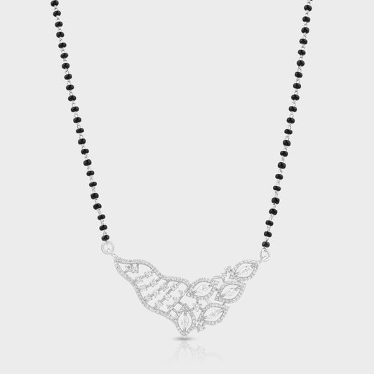Silver traditional mangalsutra