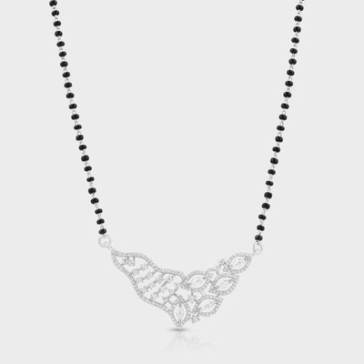 Silver traditional mangalsutra