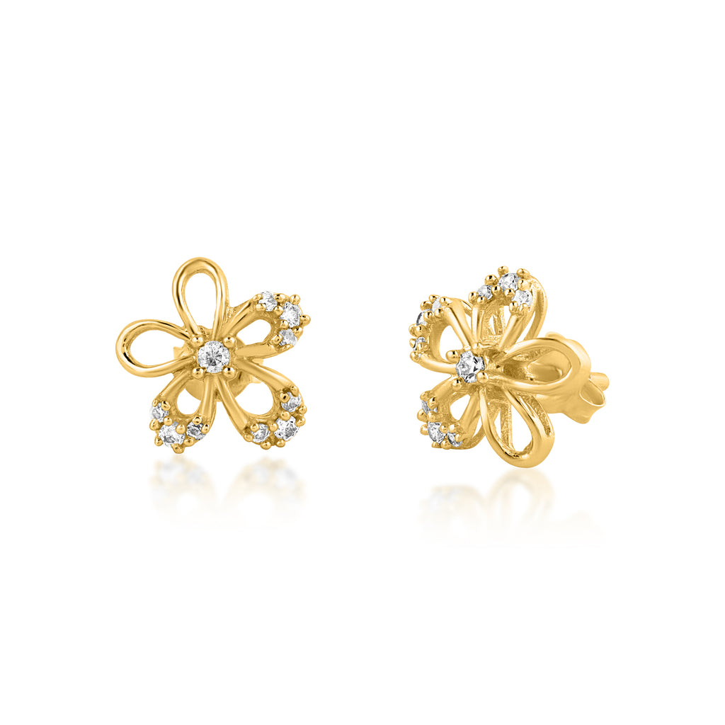 Gold Cleo Earrings