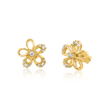 Load image into Gallery viewer, Gold Cleo Earrings
