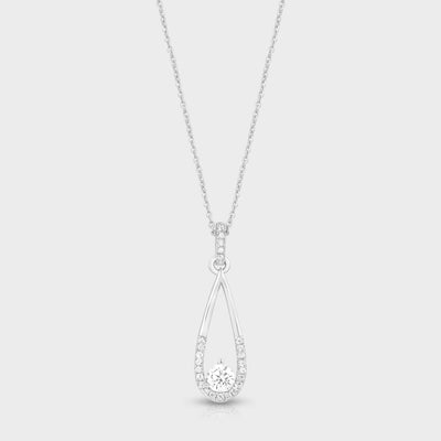 Silver Drop  Pendant