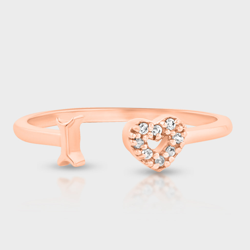 Rose Gold Proposal Ring