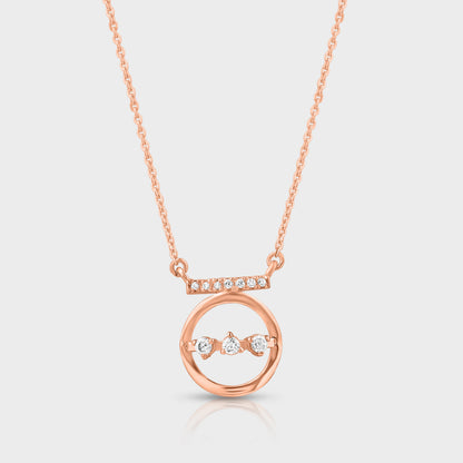 Princess Rose gold Necklace