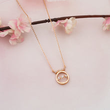 Load image into Gallery viewer, Princess Rose gold Necklace