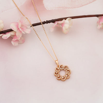 Sara Rosegold Pendant